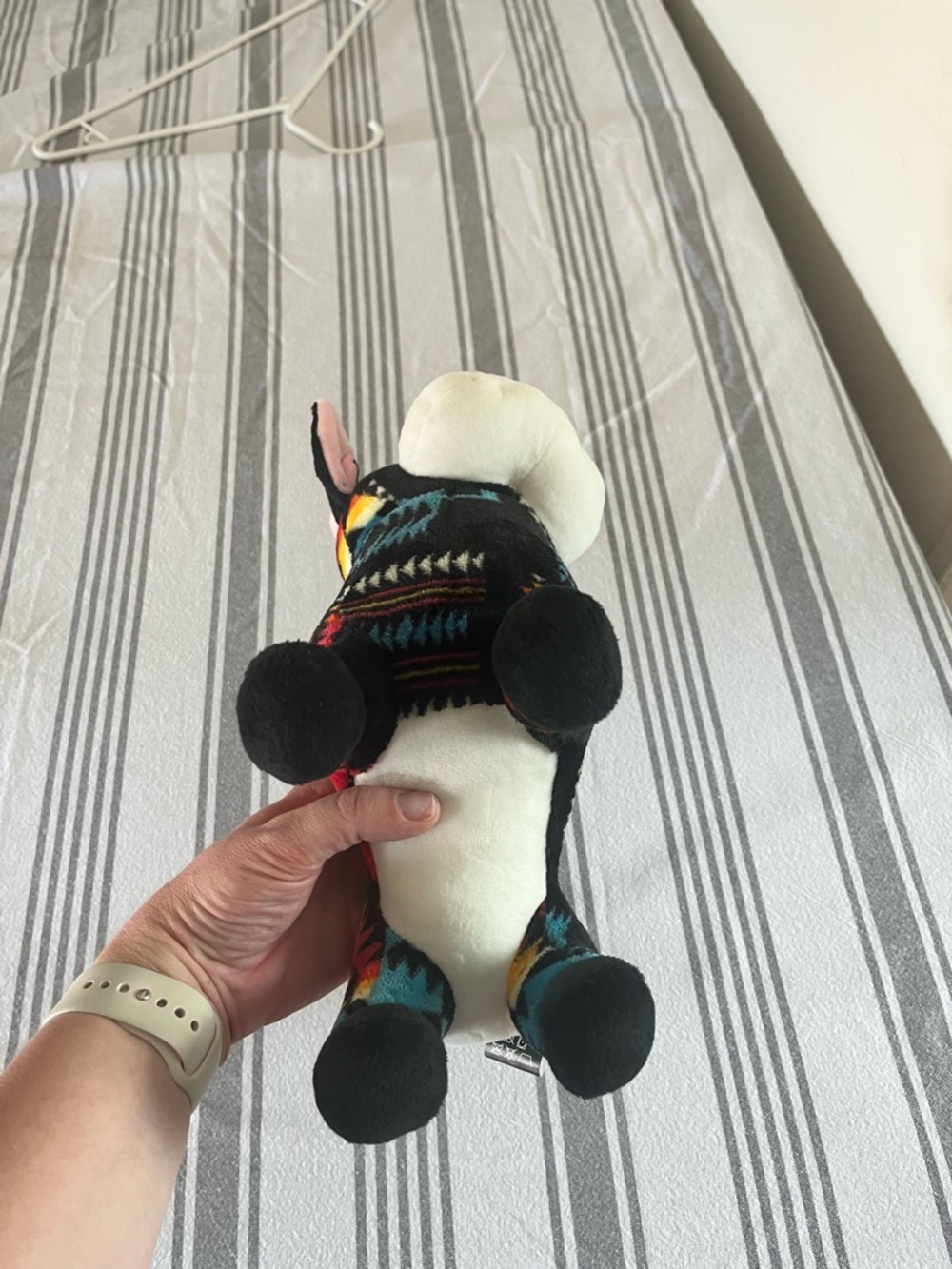 Multicolor Patterned Cow- Aztec Western Turquoise - Picture 4 of 5